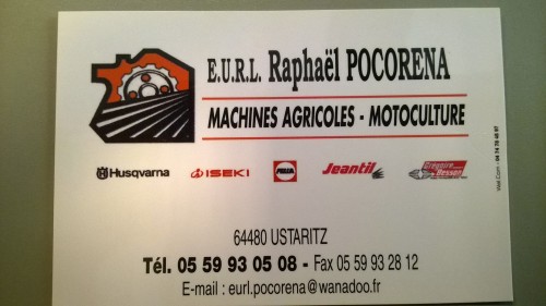 EURL Pocorena machines agricoles